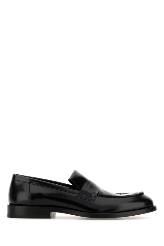 Black leather loafers JIL SANDER (J33WR0023P7032)