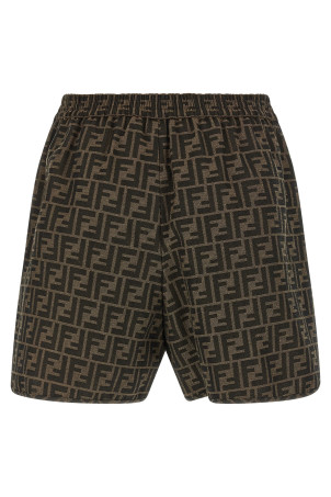 'FF' shorts  Multicolor