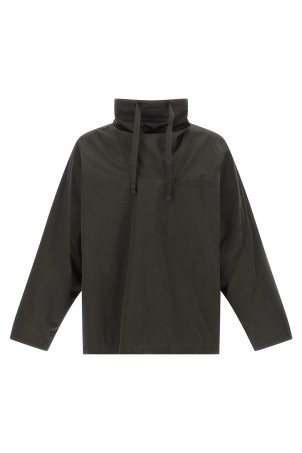 'Funnel Neck Vareuse' sweater Brown