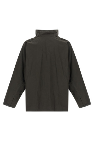 'Funnel Neck Vareuse' sweater Brown