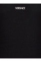 Майка с вышитым логотипом Черная VERSACE 10131251A094101B000