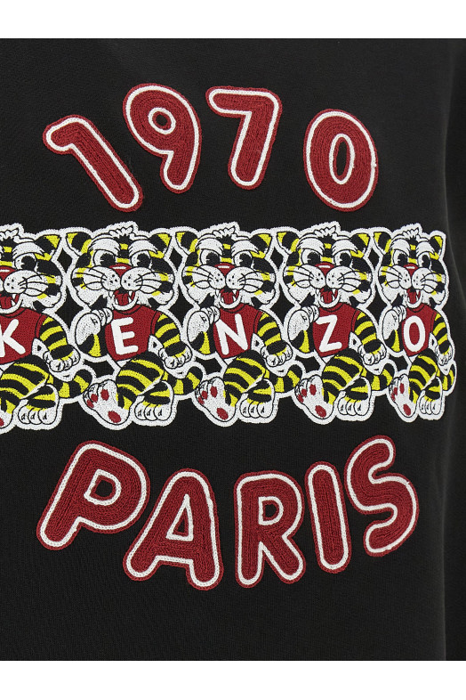 Свитшот «Wild Tiger Embroidered» Черный FG55SW2064MJ99J