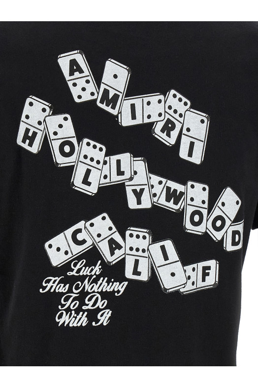 'Domino Tee' T-shirt Black