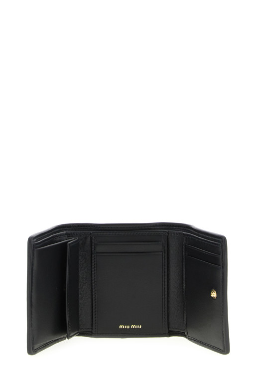 Маленький кошелек с кисточкой Черный MIU MIU 5MH033AFPPF0002