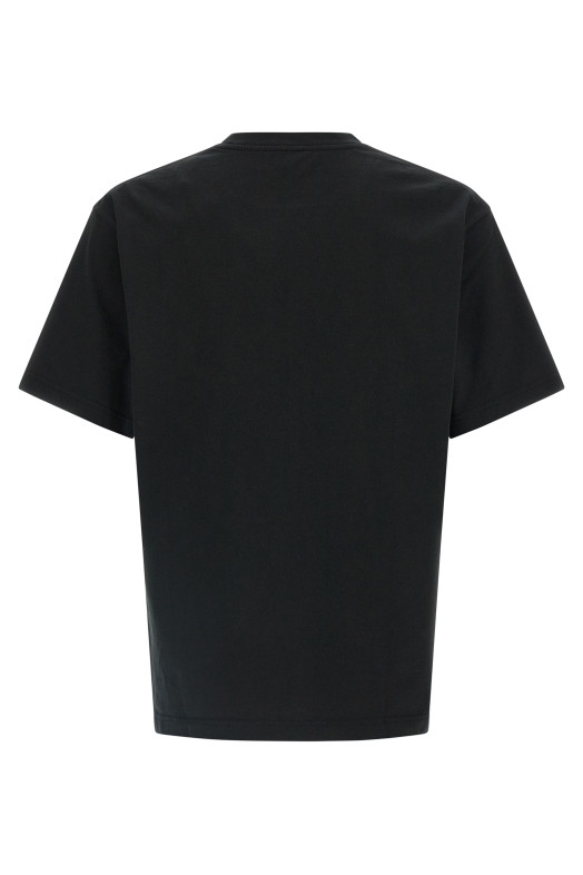 'Wild Tiger embroidered' T-shirt Black