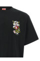 'Wild Tiger embroidered' T-shirt Black