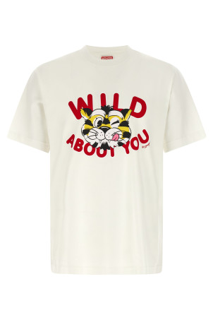'Wild Tiger' T-shirt White