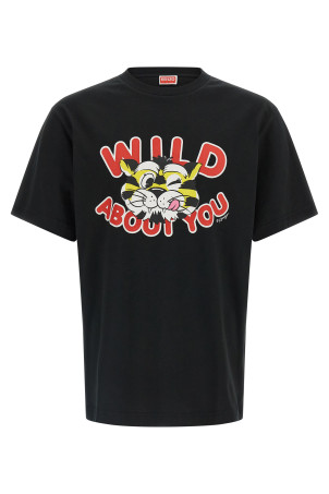 'Wild Tiger' T-shirt Black