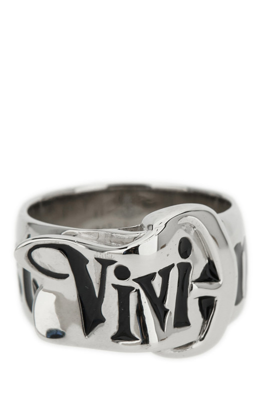 VIVIENNE WESTWOOD 'Belt' кольцо Silver 6404017V01P107P107