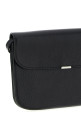 'Soft Tab wallet' crossbody bag Black