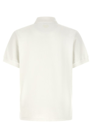 'Wild Tiger Gots' polo shirt White