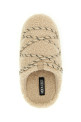 'Teddy Slipper' mules Beige