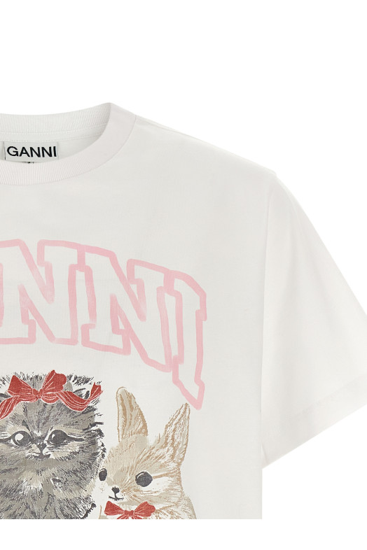 Printed T-shirt White