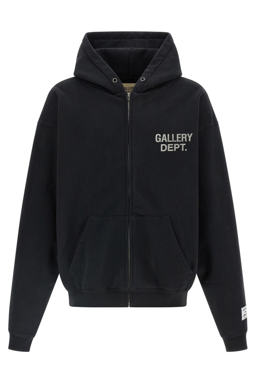 Худи с полной застежкой-молнией «90-е» Черный FZ50047BLACK