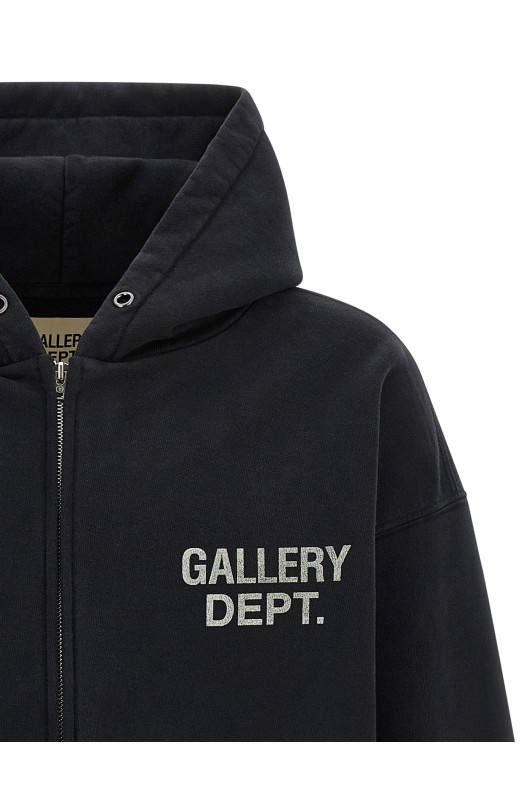 Худи с полной застежкой-молнией «90-е» Черный FZ50047BLACK