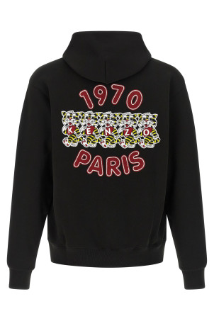 Толстовка с капюшоном «Wild Tiger Embroidered» Черная FG55HO2044MJ99J