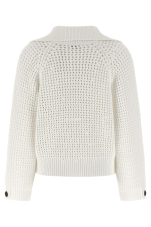 Openwork sweater Beige