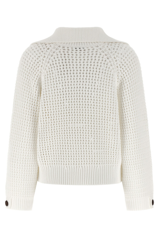 Openwork sweater Beige