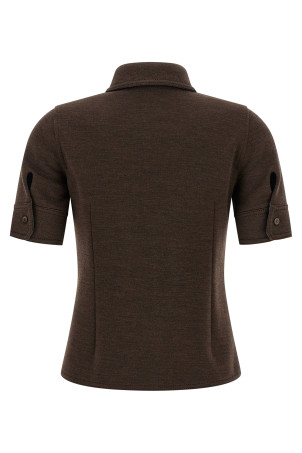 Футболка з джерсі, різнокольорова GUCCI 836442Z7AXV2063