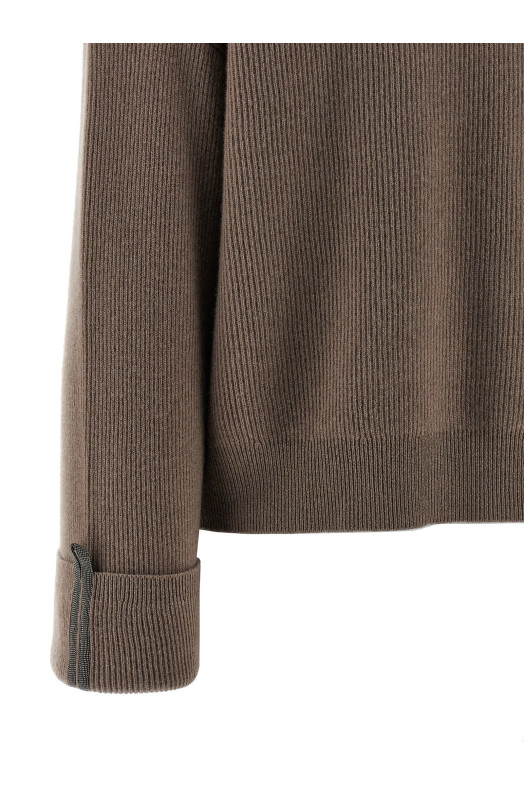 Cashmere sweater   Beige