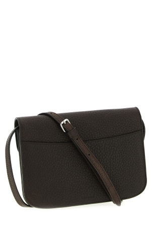 'Soft Tab wallet' crossbody bag Brown