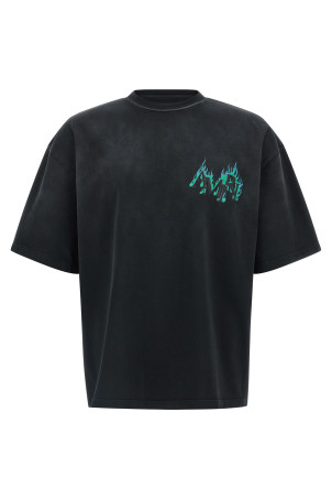 'Flames' T-shrt Black