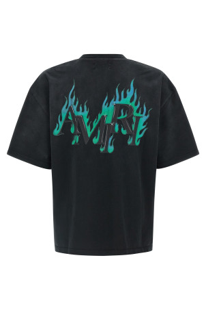 'Flames' T-shrt Black