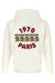 'Wild Tiger Embroidered' hoodie White