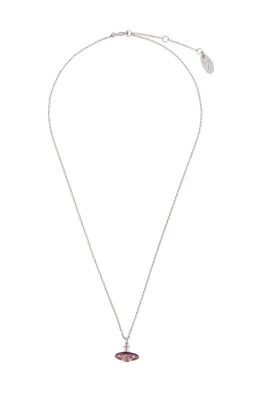 'Petite Original Orb' necklace Pink