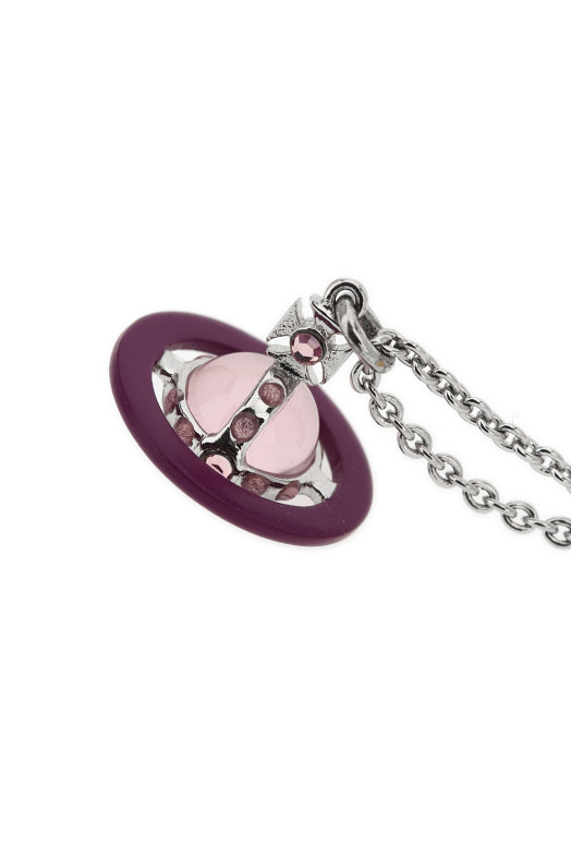 'Petite Original Orb' necklace Pink