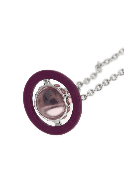 'Petite Original Orb' necklace Pink
