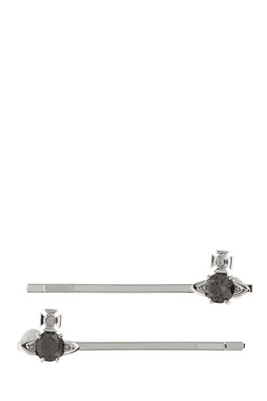 VIVIENNE WESTWOOD 'Joaquina Bobby' шпильки Срібло 6703001G02P297P297