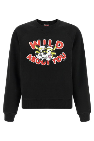 'Wild Tiger' sweatshirt Black