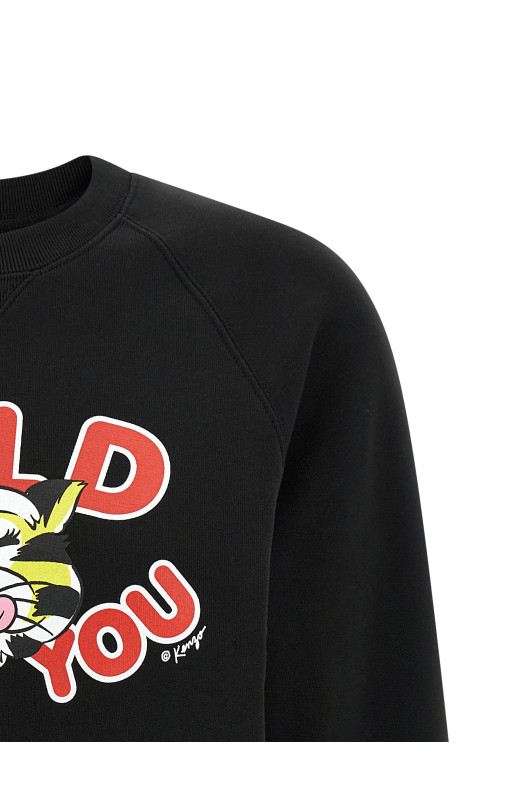 'Wild Tiger' sweatshirt Black