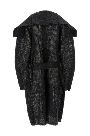 'Panini' trench coat Black