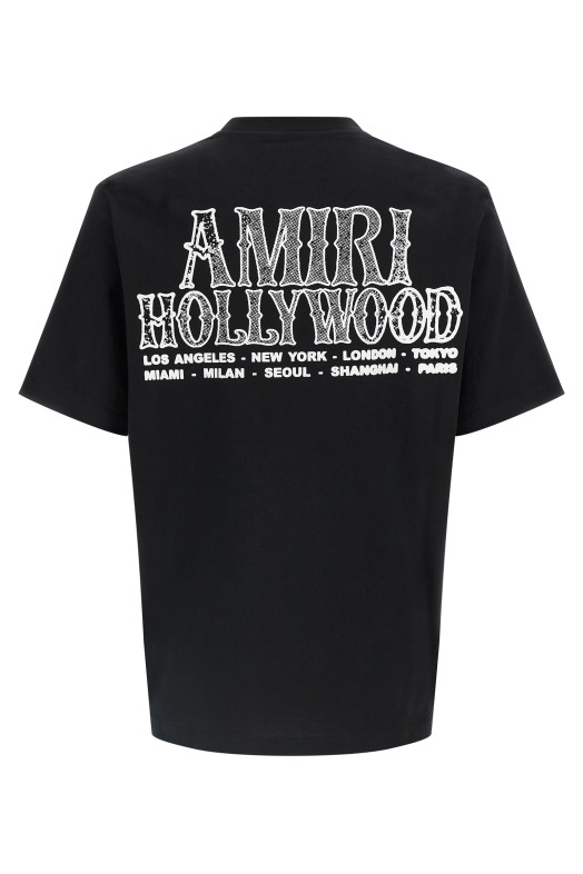'Hollywood Tee' T-shirt Black