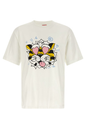 'Wild Tiger' T-shirt White