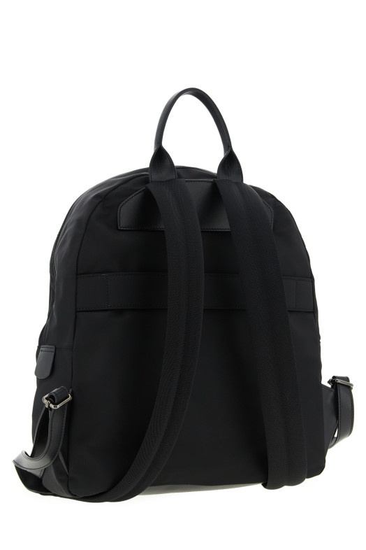 Нейлоновий рюкзак Чорний KITON UBA0084N012700101B