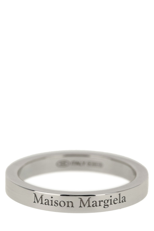 Logo ring Silver