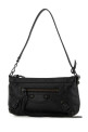Black leather Le City shoulder bag Black BALENCIAGA (8280582ABEK)
