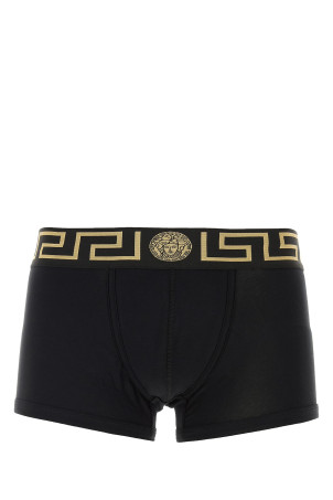 Низкие трусы из эластичного био-хлопка JERS VERSACE (AU100261A10011)