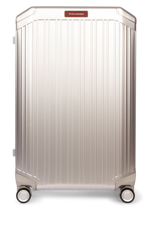 БОЛЬШОЙ ЧЕМОДАН НА 4 АЛЮМИНИЕВЫХ КОЛЕСАХ И ИЗ КОЖИ PIQUADRO (BV4428ALU)