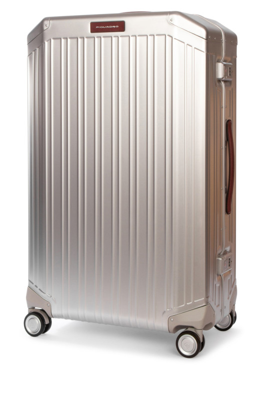 БОЛЬШОЙ ЧЕМОДАН НА 4 АЛЮМИНИЕВЫХ КОЛЕСАХ И ИЗ КОЖИ PIQUADRO (BV4428ALU)