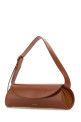 Кожаная сумка через плечо Cannolo небольшого размера цвета карамель JIL SANDER (J07WD0023P4840)