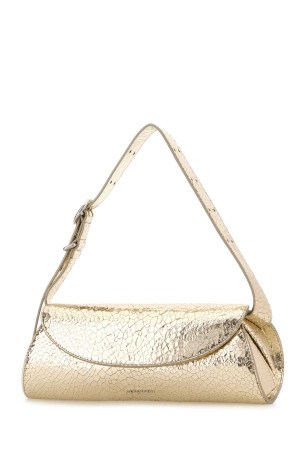 Gold leather Cannolo crossbody bag JIL SANDER (J07WD0023P8920)