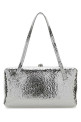 Silver nappa leather Goji Pillow shoulder bag JIL SANDER (J08WD0078P8920)