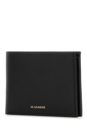 Black leather wallet JIL SANDER (J25UI0002P5995)