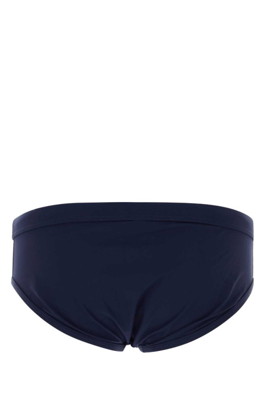 Navy blue stretch nylon swimming brief DOLCE & GABBANA (M4A76JON0DL)