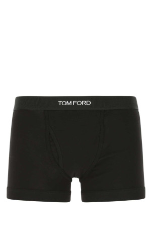Black stretch cotton boxer TOM FORD (T4LC31040)