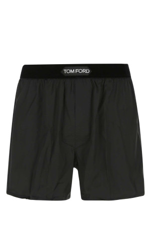 Black stretch silk boxer TOM FORD (T4LE41010)